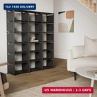 Bookcase  18-cube Extra Large Book Shelf  Diy Cube Storage Organizer For Bedroom