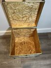 Vintage 80 s Toy Box Storage Chest Trunk Swans