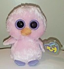 Ty Beanie Boos - Posy The Pink Baby Chick  6 Inch  New Mwmts Stuffed Animal Toy