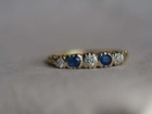 Art Deco Style Round Cut Lab Created Diamond 14k Yellow Gold Fn Engagement Ring