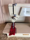 Vintage Singer Sewing Machine - Model 648 - Untested   Free Book
