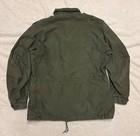 Vintage M-51 Military Field Jacket Green Sateen Med Reg Korean War 50s Usa Army