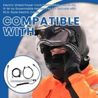 Electric Shield Power Cord Wiring Kit Fits Snowmobile Helmet Heated Visor 08-977