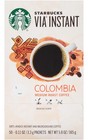 Starbuck s Via Ready Brew Colombia Coffee 50 Ct - Ex  Read Description