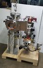 Huntington 6 Port Vacuum Chamber W  Varian Turbo Pump  Mdc Valves