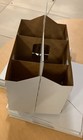  10  Beer Bottle Wine Soda Carrier White Cardboard Transporters 6 Bottles holder