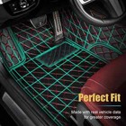 Automotive Car Floor Mats Auto Luxury Leather Men Women Car Mats Full Coverage
