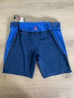 Reebok Ufc Men s Xl Blue Speedwick Performance Training Fight Shorts Slim New
