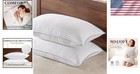 Luxury Standard Pillows Set Of 2     Plush Breathable 20 X 26 Inch Comfort