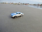 Afx  Aurora Xlerators Thunderjet  Tjet White Blue Chevy Rs Ss Camaro Ho Slot Car