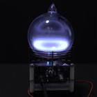 Blue-white Plasma Toroid Drive Circuit Xenon Gas Ring Tokamak Ark Reactor Globe