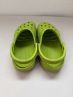 Crocs Classic Clog Sandals Green Men   s Us 4 Slip-on Breathable Synthetic Logo