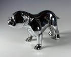 Mack Truck Bulldog Advertising Paperweight Chrome Vintage