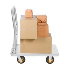 Industrial Flat Dolly Cart 2000lbs Platform Cart Dolly Heavy Hand Truck Trolley