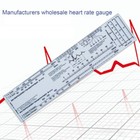 Heart Rate Scale Ruler Interpretation Measurement Tool Caliper Reference Guide