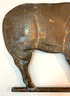 Vintage Copper Pig Weathervane   3d Three Dimensional   Copper Patina Finish