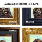 Original Oil Painting Crow Raven Art Black Bird Impressionism Custom Artwork