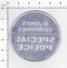 M Jones Companies    Special Police    District Of Columbia  Collectible Patch