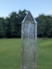 Smokey Quartz Tower Clear Crystal Tall Large Gemstone Chakra Point
