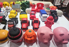 Foam Rubber Advertising Promotional Stress Balls Lot Of 60