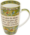 Irish Blessing Set Of 6 Bone China Mug Royal Tara Celtic Knot Design 14 Fl Oz