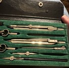 Bear Brand  125 Vintage  Drafting Set Made In Germany