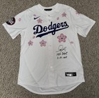 Roki Sasaki Autographed Los Angeles Dodgers Le Murakami Jersey W Insc   Fanatics