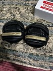 Everlast Elite 2 Punch Micro Mitts Black gold One Size Boxing Coach Training
