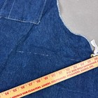 Vintage Denim Apron Blue Shop Workwear Craft Retail Activity Kitchen Mechanic