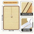 Standing Sisal Cat Scratcher With Hanging Ball  Space Saving Cat Furniture 