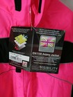 New Equisafety High Visibility Jacket Womens Small Pink Horse Riding Coat En1150