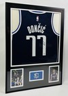 Luka Doncic Signed Framed Authentic Nike Dallas Mavericks Jersey Fanatics Coa