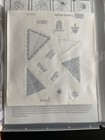 Stampin Up    pennant Parade   stamp Set Of 13 Retired 122742  Xmas  Love thank U  