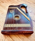 Vintage Lucky Hawaiian Harp Zither By Schmidt  1905-1909