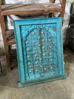 36  Antique Wooden Wall Hang Door Window Panel Original Old Fine Hand Carved