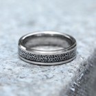 6mm Silver Tungsten Ring Celtic Knot Black Carbon Fiber Band Men And Women Fit
