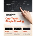 Built In Electric Stove Top 30 3x20 5 Inch 4 Burners Timer Child Lock Included
