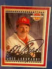 Autographed Display Nascar Legends - Dale Earnhardt Sr  R Petty  Gordon  Johnson