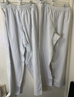 Mooto Taekwondo Martial Arts Pants White Textured Size 190  5  Lot Of 2