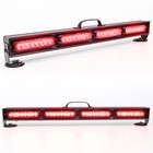22  Led Wireless Tow Trailer Light Bar Battery Warning Flashing Magnetic Light 