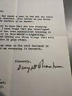 Dwight Eisenhower 1943 Typed Letter Signed As General - World War Ii - President