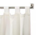 Threshold Extendable French Curtain Rod Brushed Nickel Finish Sturdy Design