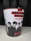 Bts World Tour Arirang Popcorn Bucket   Cup Theater Exclusive In Hand Fast Ship