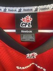 Calgary Stampeders Reebok Cfl Football Jersey Men s Size Large Red Home Blank