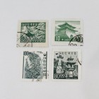Lot Of 10 South Korea 1950s-1960s Stamps Used