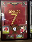 Cristiano Ronaldo Cr7 Led Framed Signed Portugal 2018 Nike Jersey W  Icons Coa