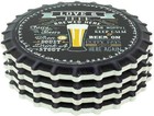 Love   Beer Brewed Here Pack Of 4 Moisture Absorbing Ceramic Coasters For Beer L