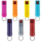 Police Magnum 7 Pack  50oz Rainbow Keychain Pepper Spray Self Defense Security