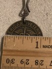 American Veterinary Medical Association Return Tag Fob Badge Chicago Vintage