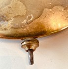 Antique Wall Clock Pendulum Gridiron 5 Rod 13  X 4-1 2 